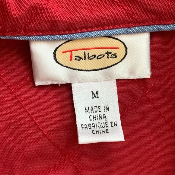 🌸 2/30 Vintage Talbots Jean Vest 🌸 - Picture 3 of 4